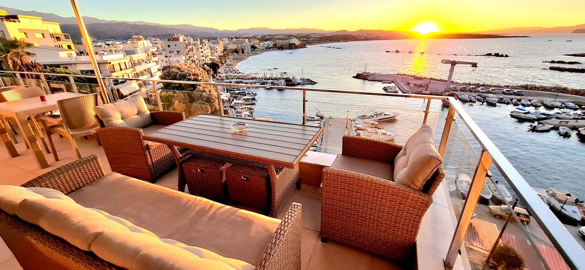 Apartamento Panoramic Sea View Chrissi Akti Chania