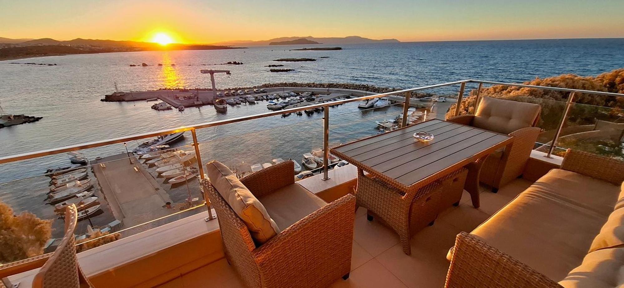 Panoramic Sea View Chrissi Akti Chania